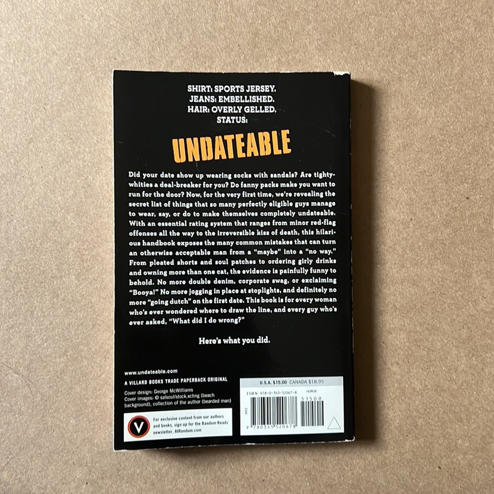 Undateable Book - Picture 2 of 4